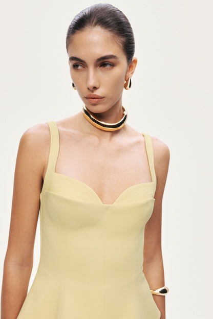 Strappy Sculpted Bustier