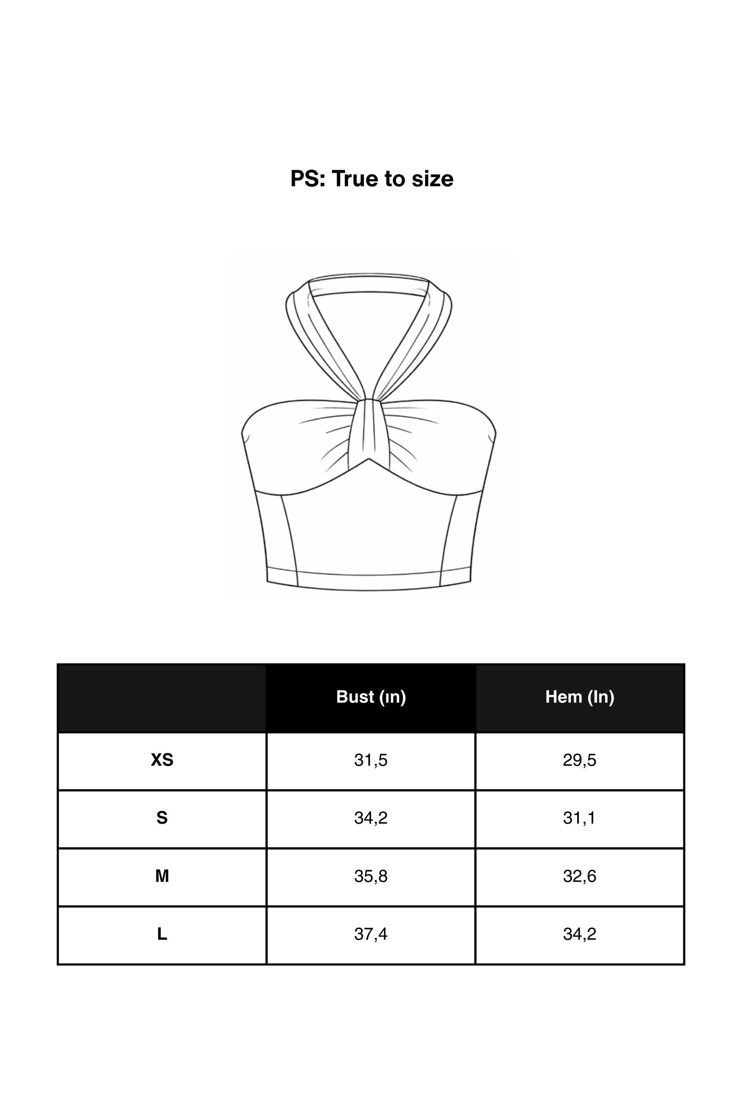 Printed Ring Detail Crop Top