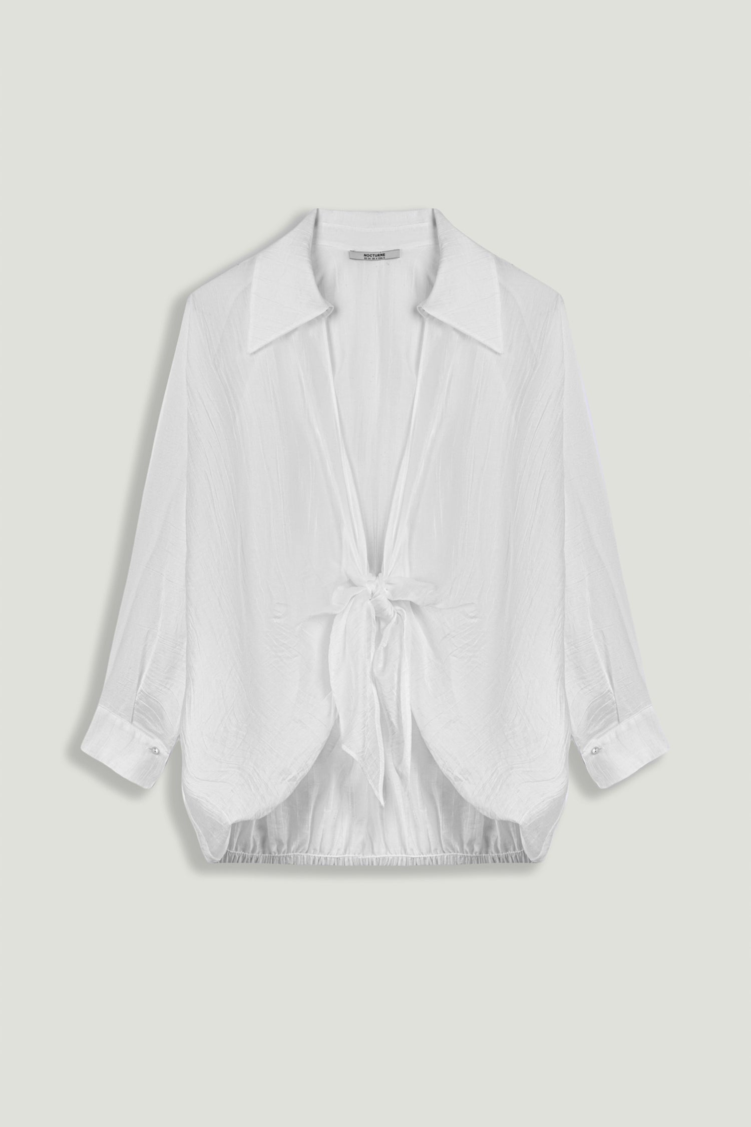 Tie-Detail Shirt