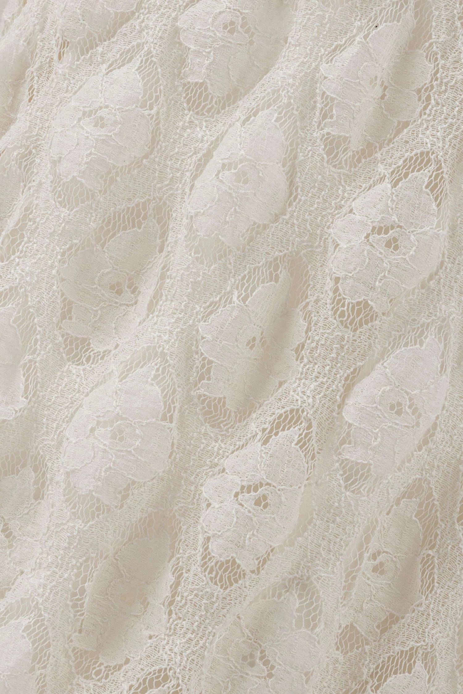 High-Neck Lace Maxi Dress