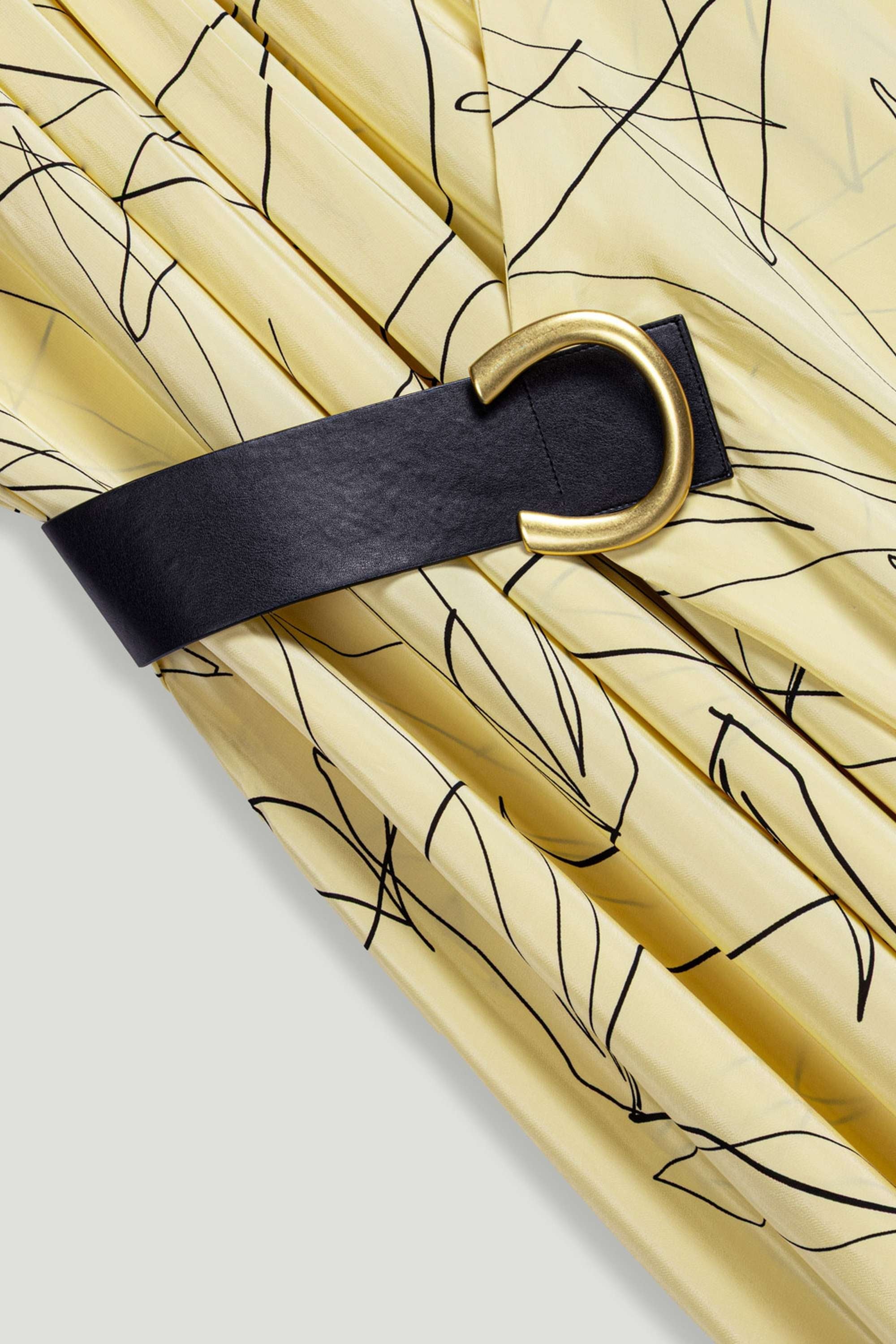 Printed Halter Midi Dress