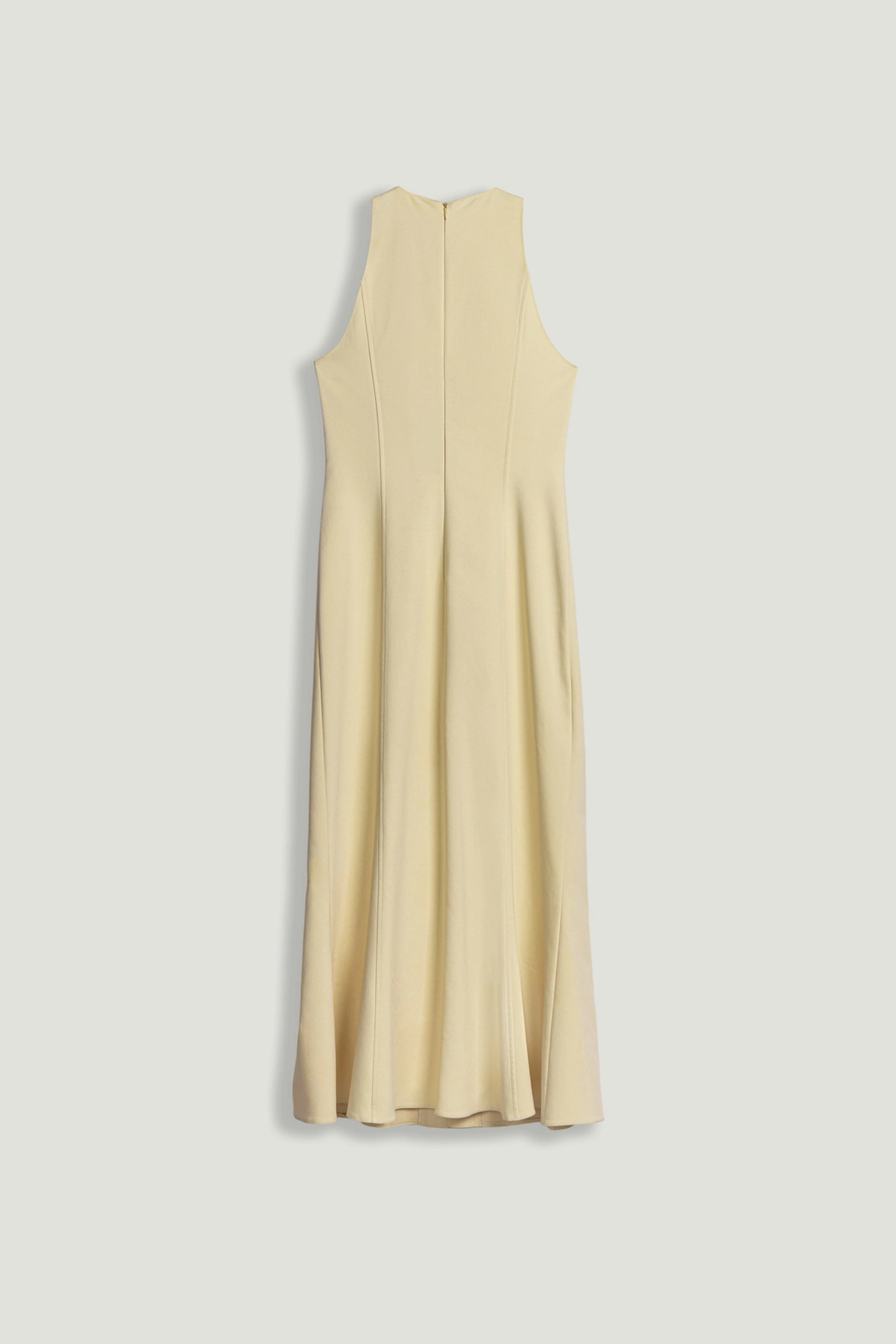 Sleeveless Button-Front Midi Dress