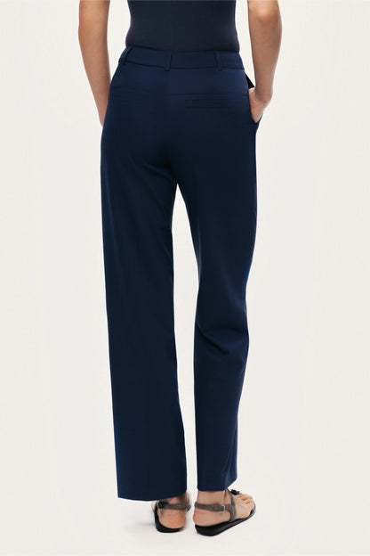 Tailored Straight-Leg Pants