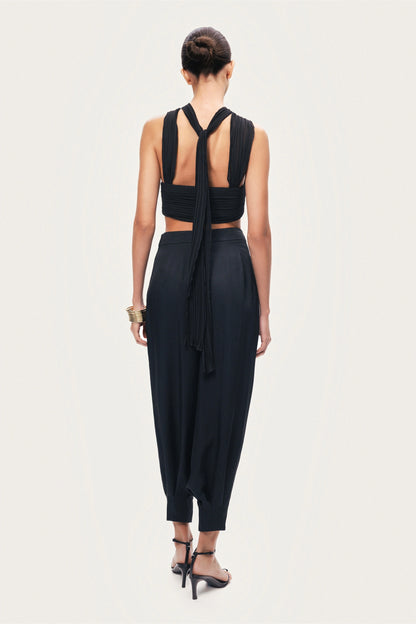 Fluid Balloon-Leg Pants