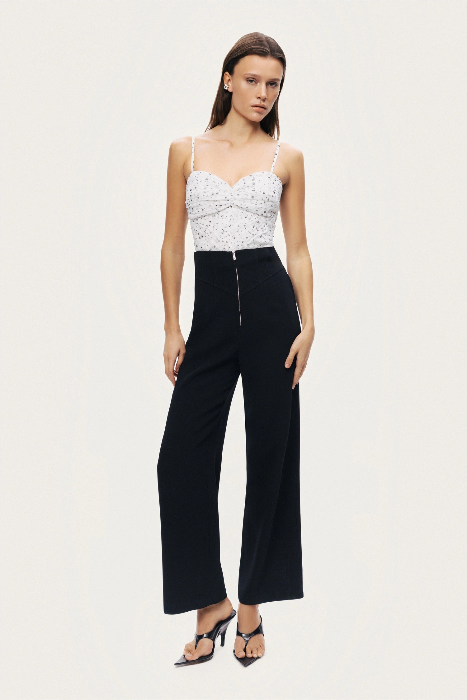 High-Waist Wide-Leg Pants