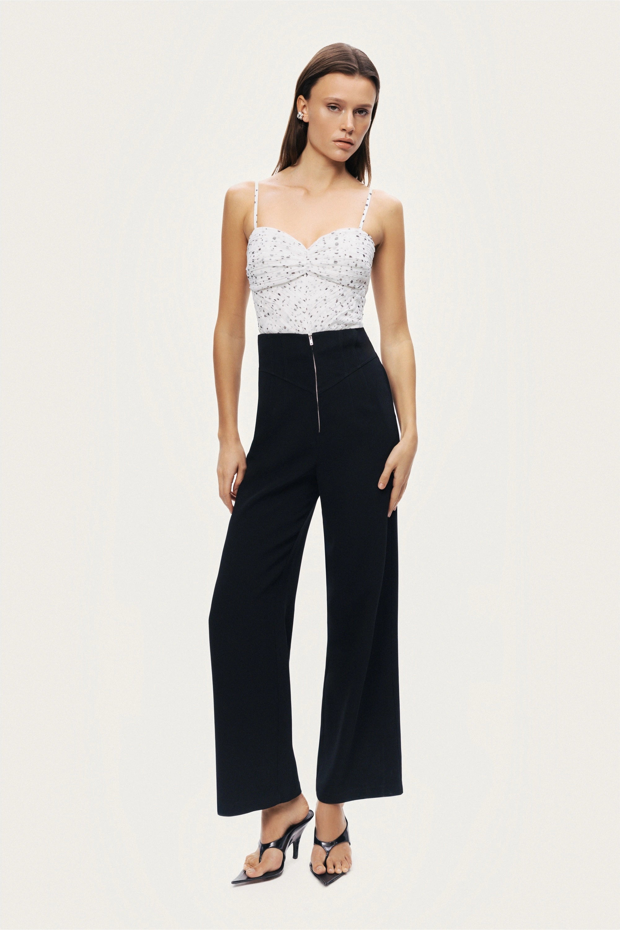 High-Waist Wide-Leg Pants