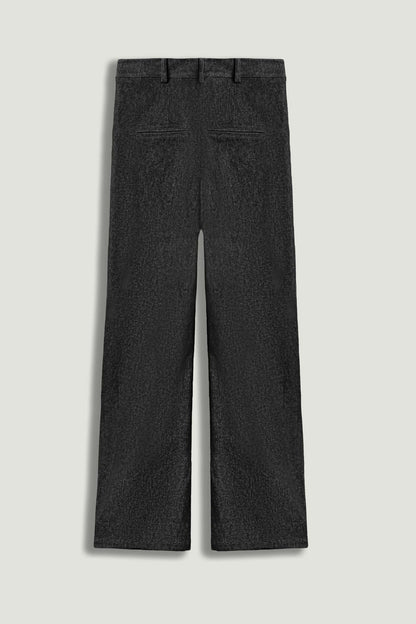 High-Rise Tailored Straight-Leg Pants