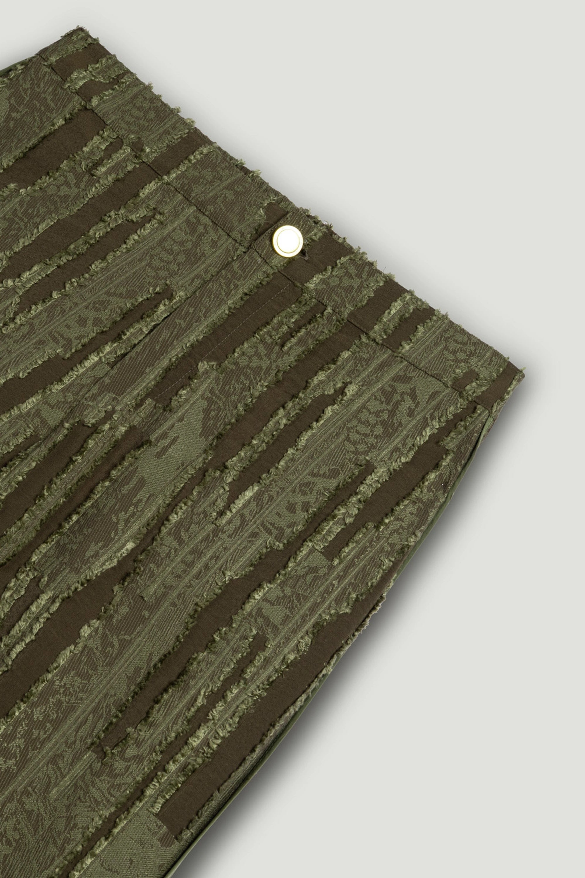 Textured Wide-Leg Pants