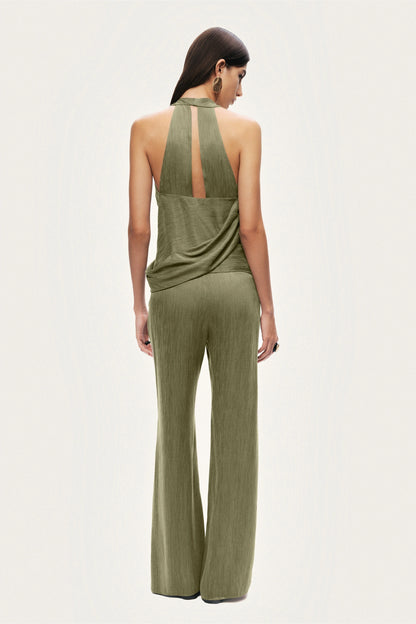 Relaxed Straight-Leg Pants