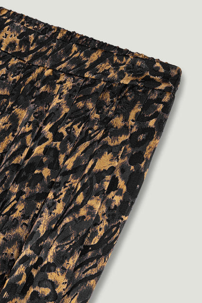 Printed Relaxed Balloon-Leg Pants