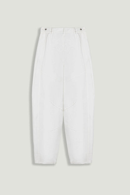 High-Waist Tailored Tapered Pants