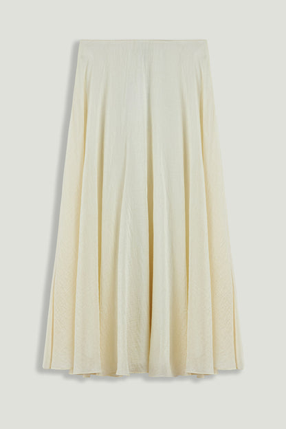 Flowy High-Waisted Midi Skirt