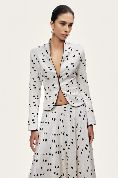Printed Tailored Jacket
