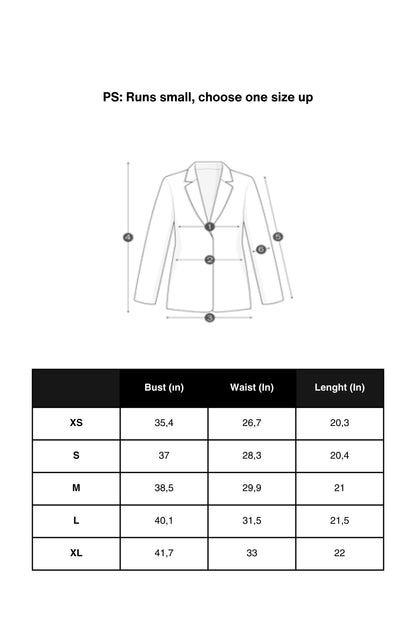 Printed Tailored Jacket