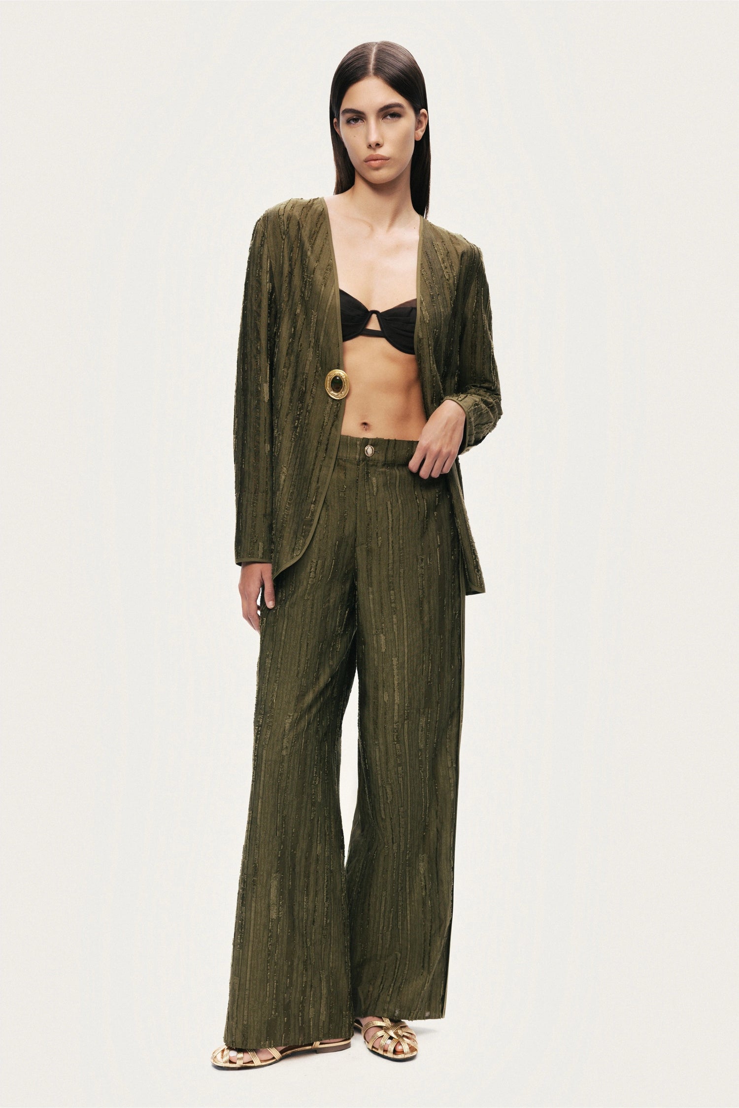 Textured Tailored Jacket