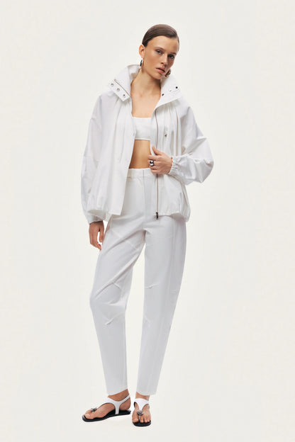 Oversized Zip-Front Jacket