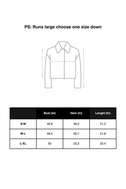 Oversized Zip-Front Jacket