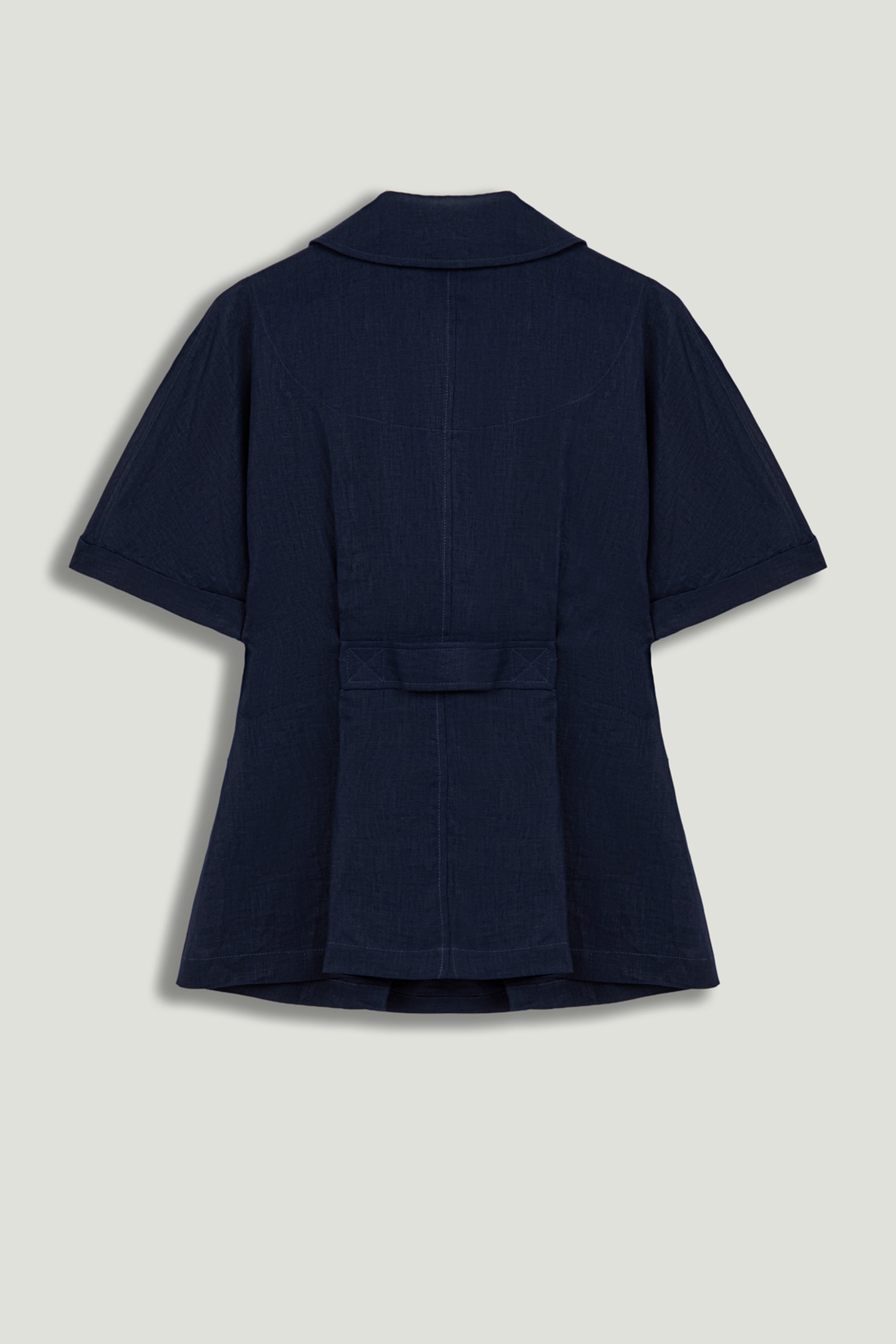 Short Sleeve Blazer Jacket