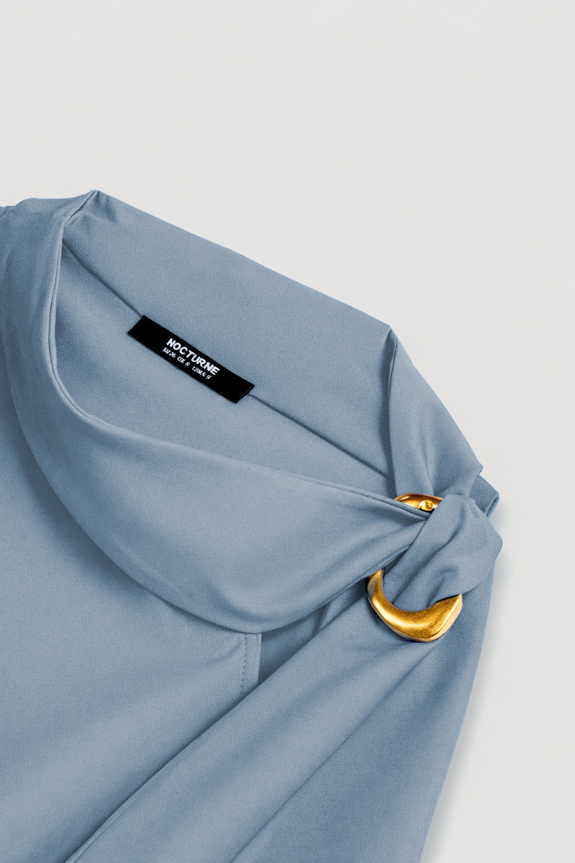 Embellished Stand Collar Blouse