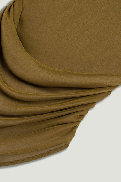 Draped Sleeveless Blouse