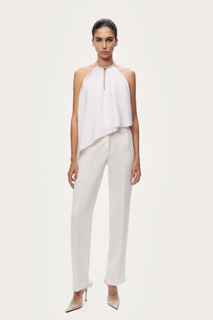 Embellished Halter Blouse