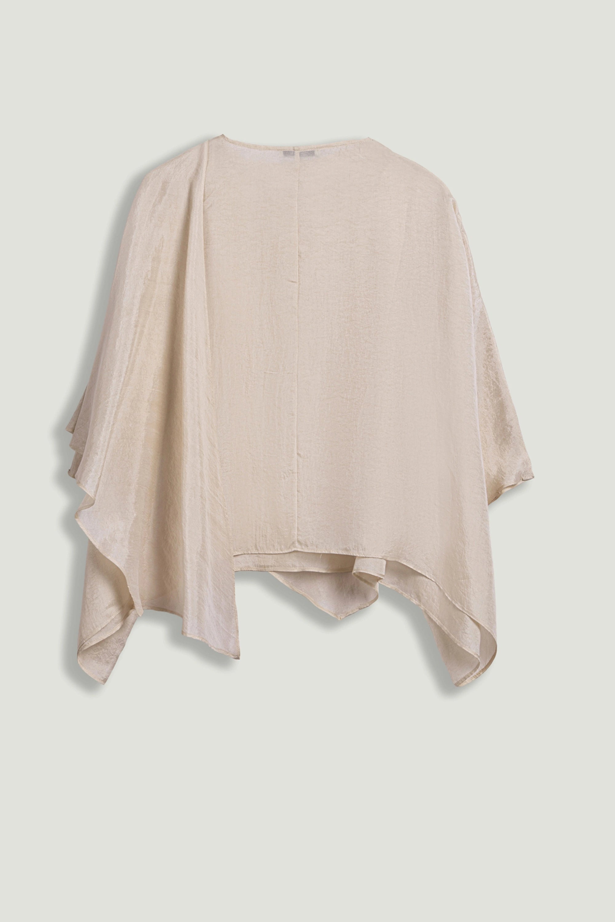Fluid Cape Blouse