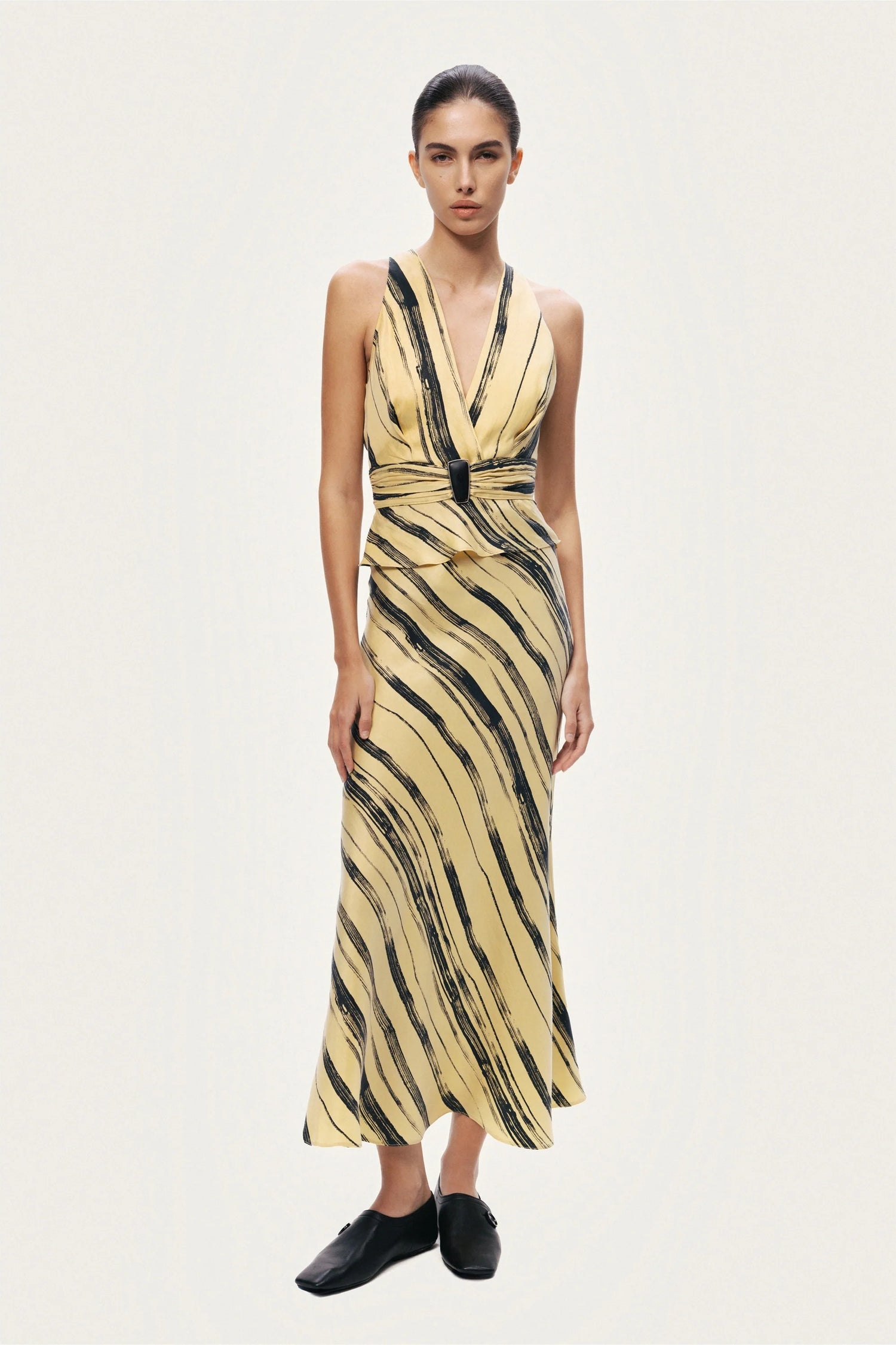 Printed Sleeveless Blouse