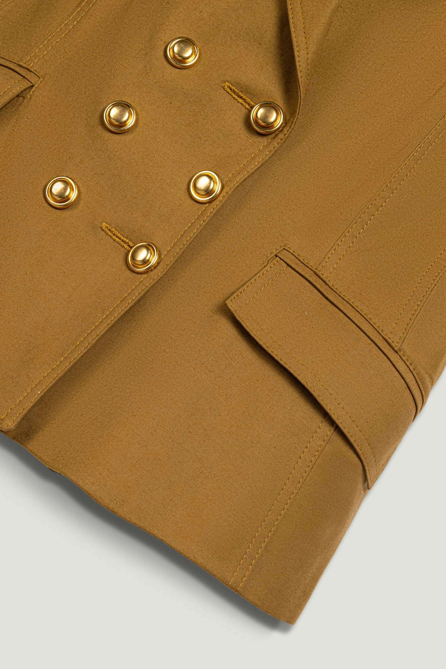 Tailored Double-Breasted Vest