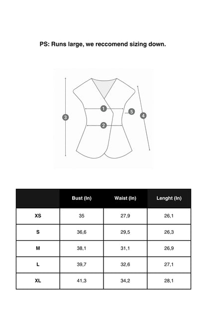 Textured Tailored Vest