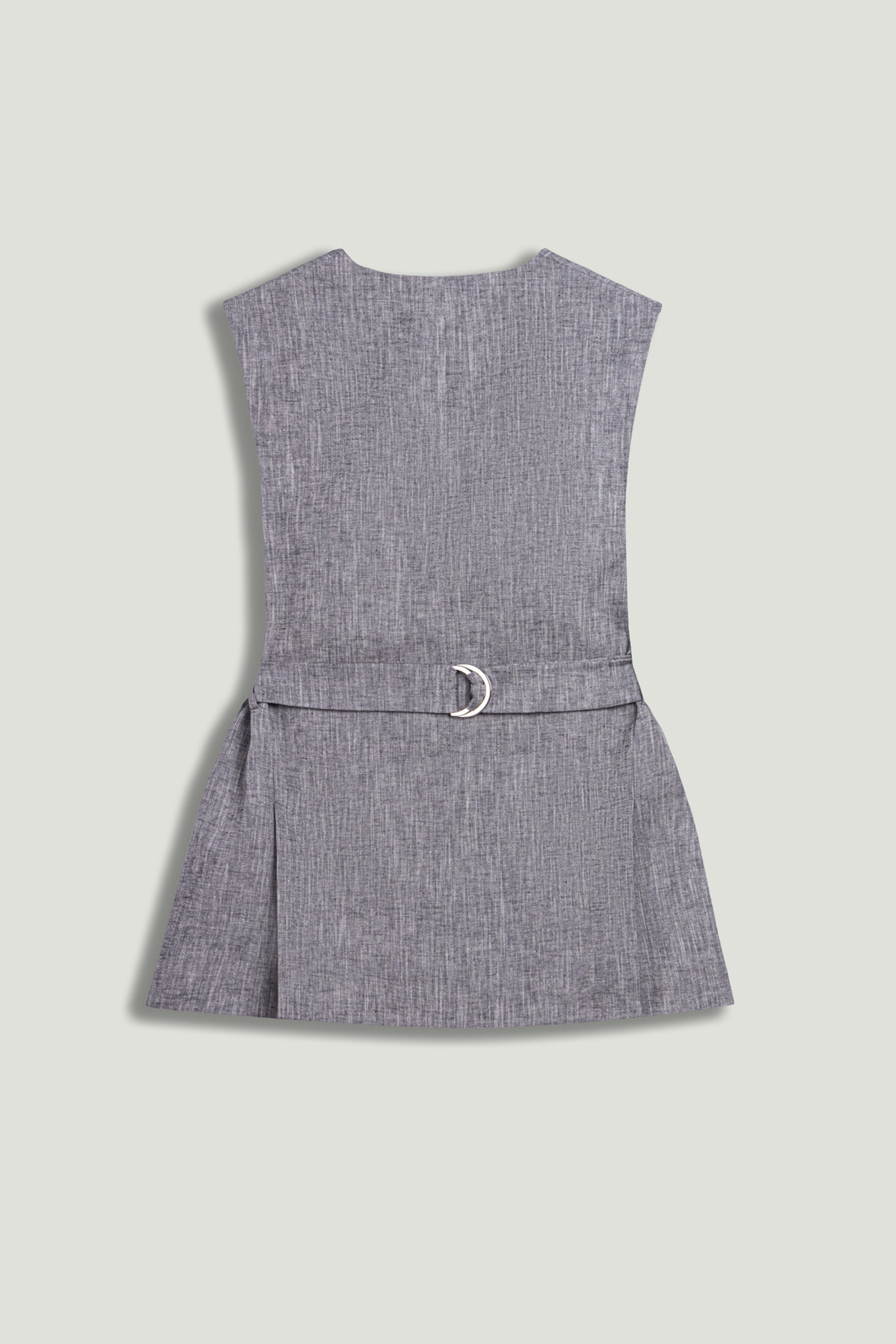 Tailored Button-Front Vest