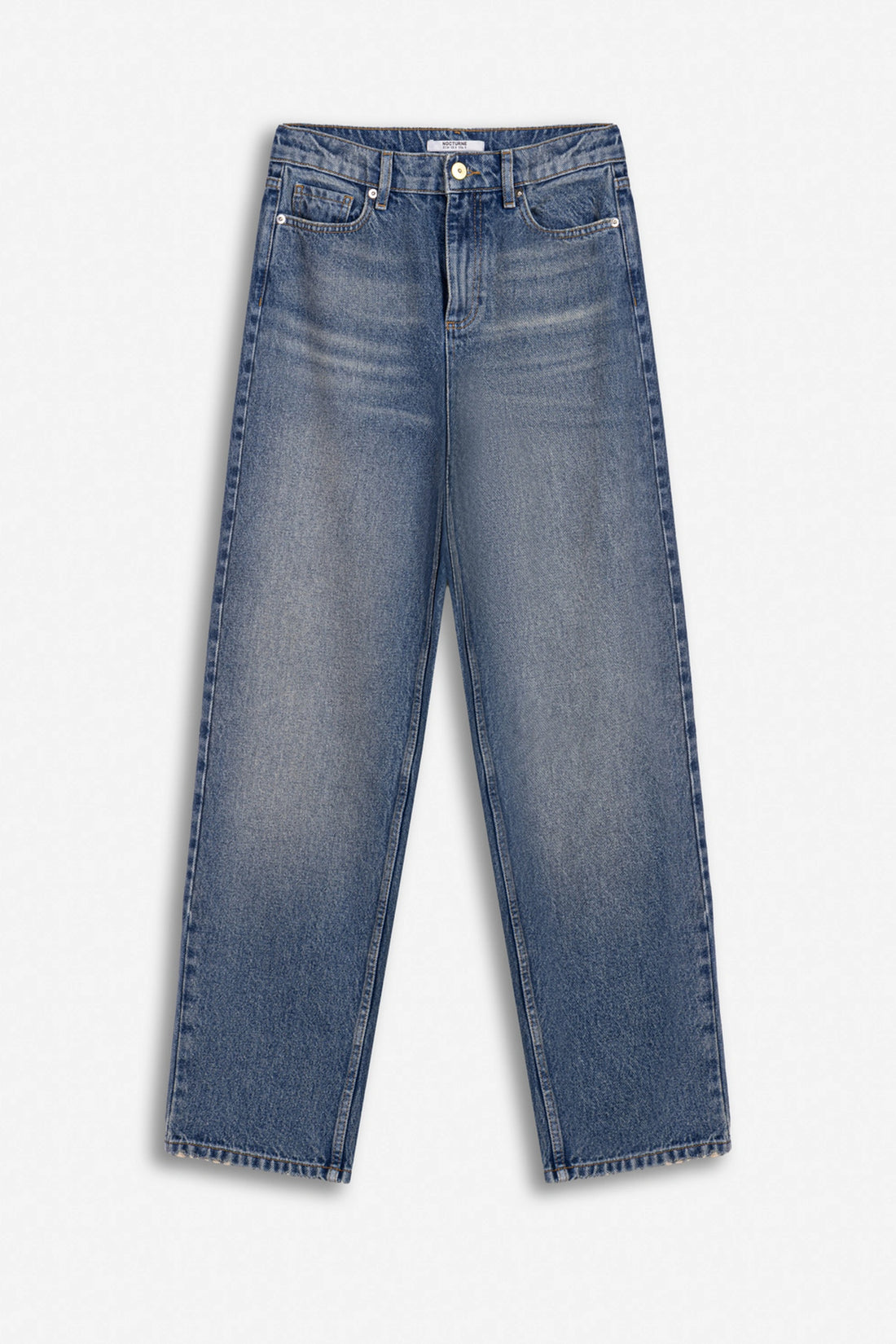 High-Waist Barrel Leg Jeans