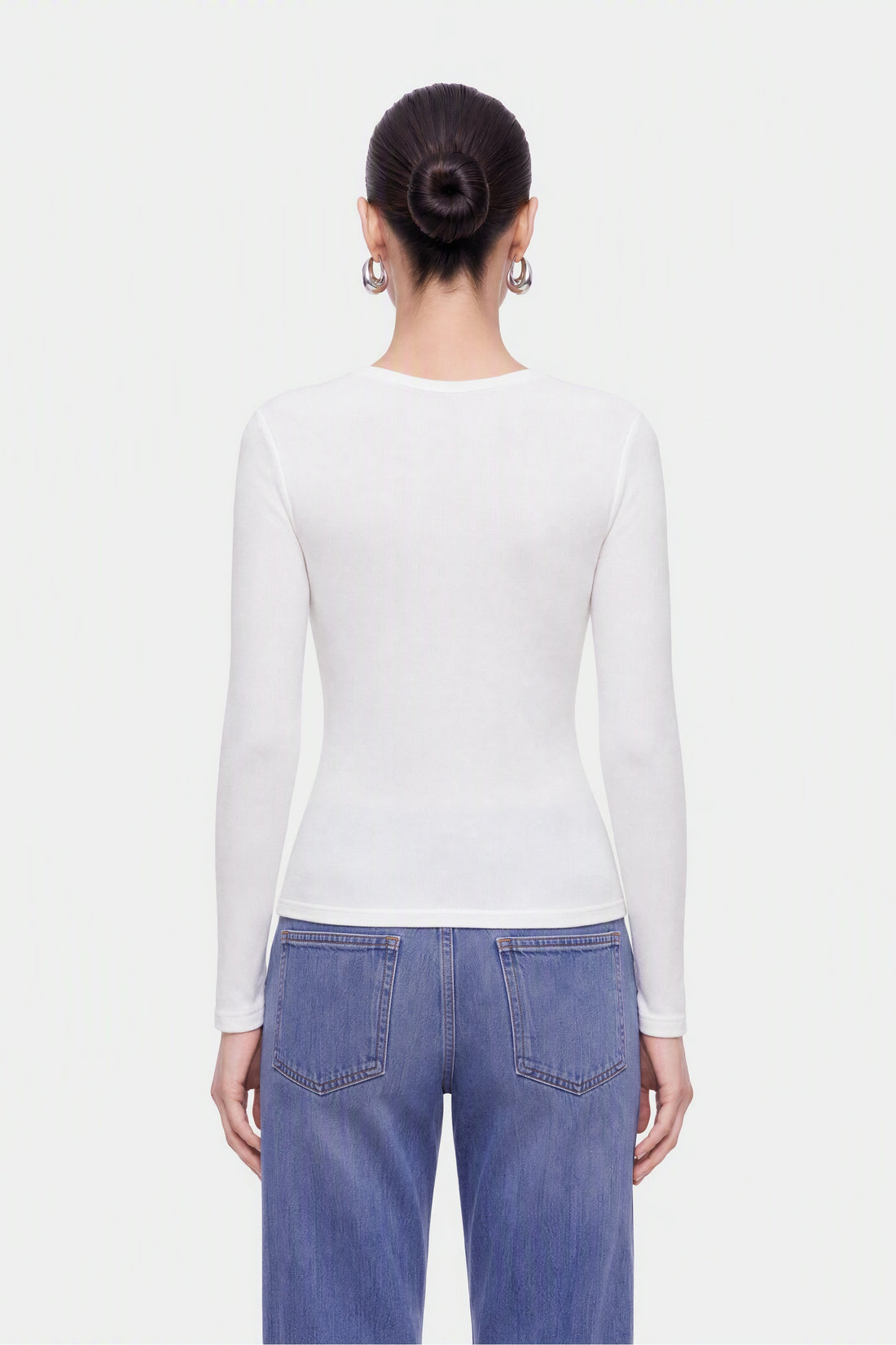 Wave Placket Knit Cardigan