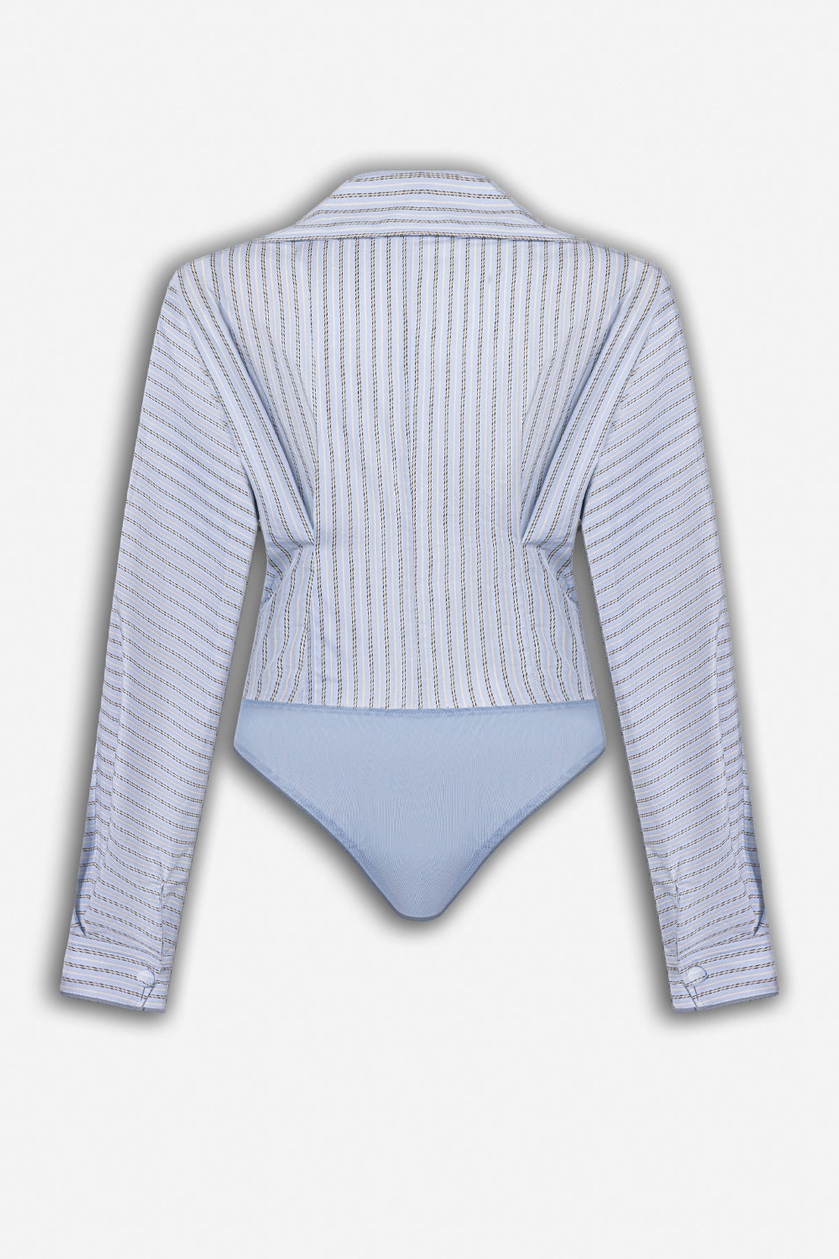 Pinstripe Tailored Bodysuit