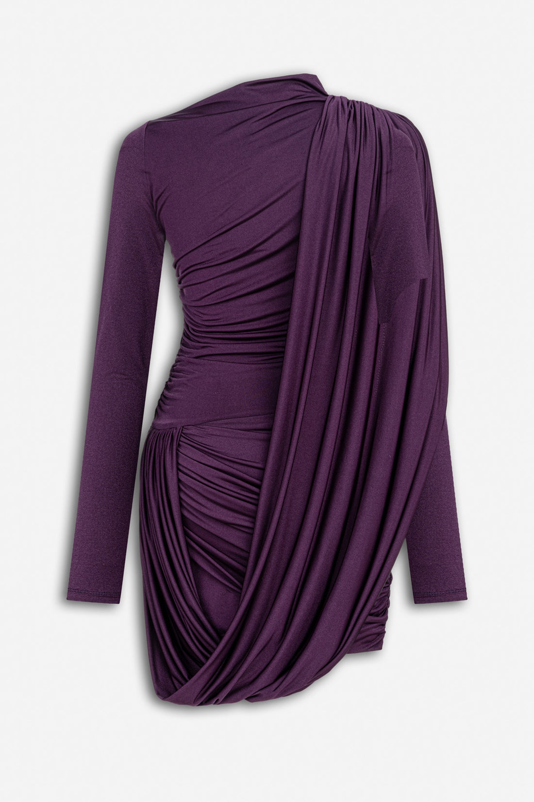 Draped Mini Dress