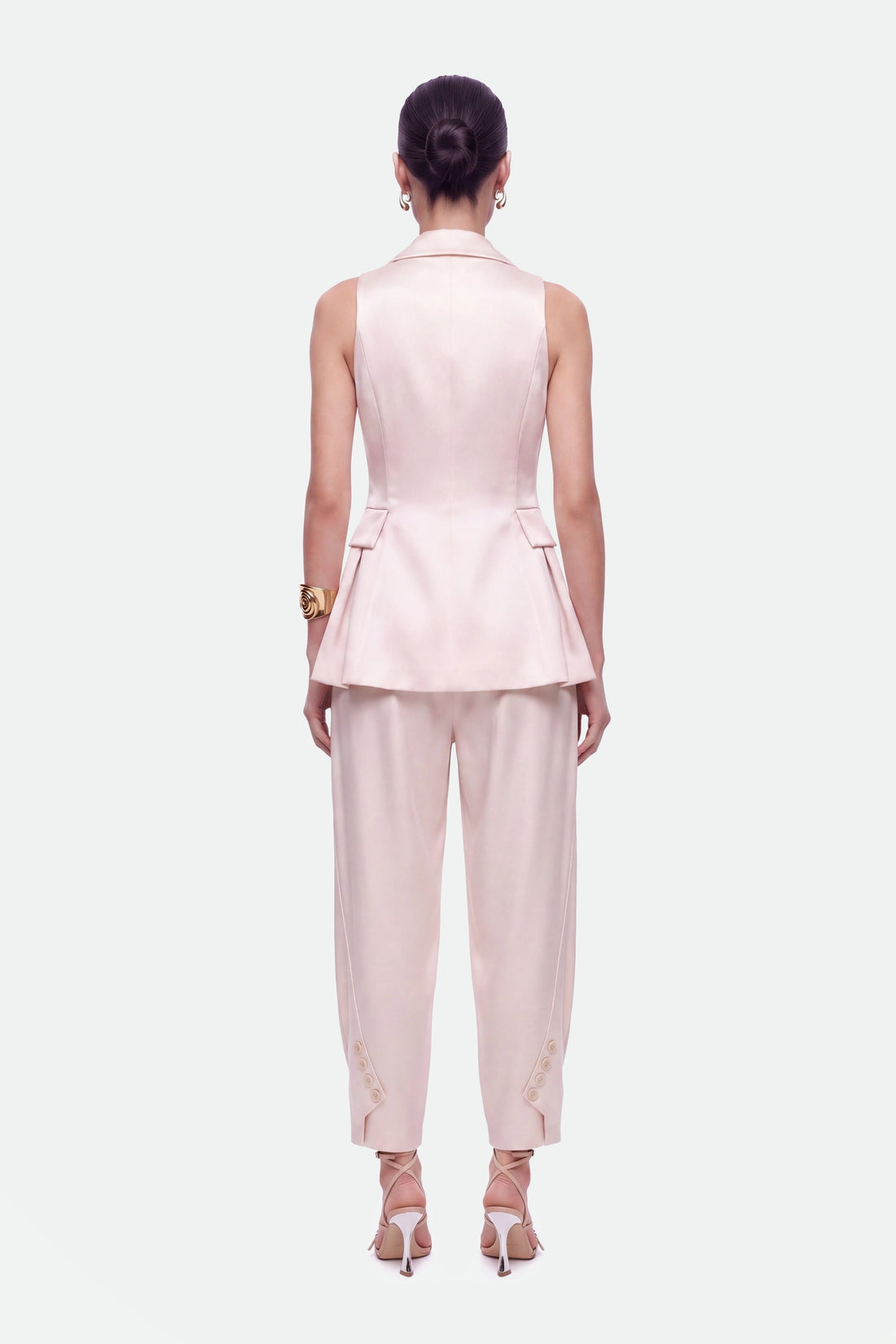 High Waist Balloon Leg Trousers