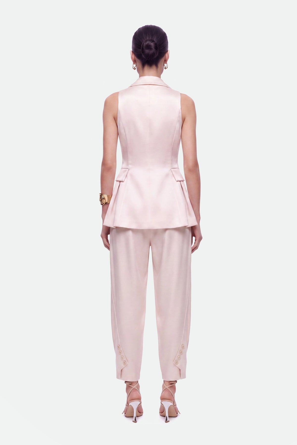 High Waist Balloon Leg Trousers