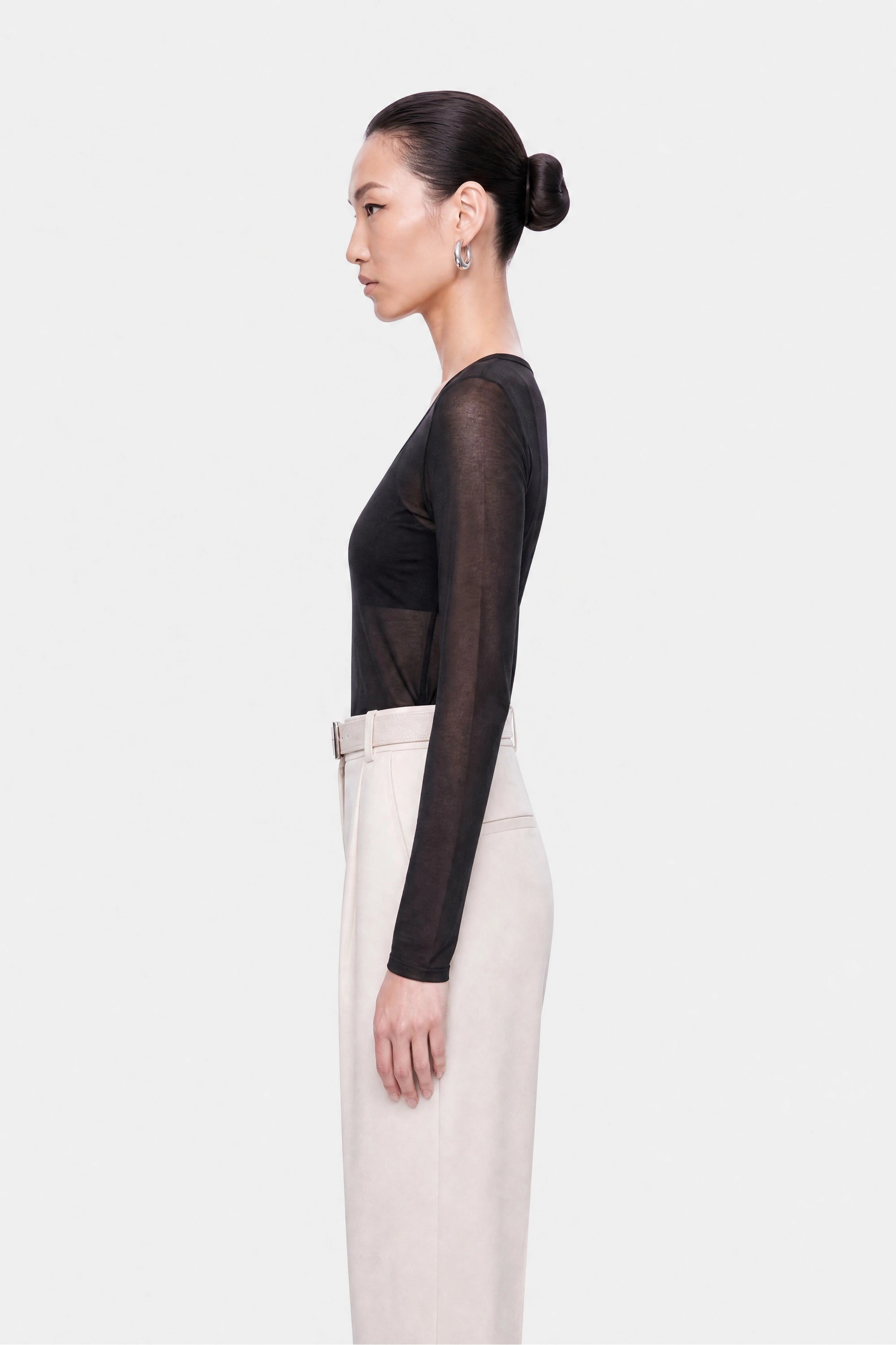 Belt Detail Trousers