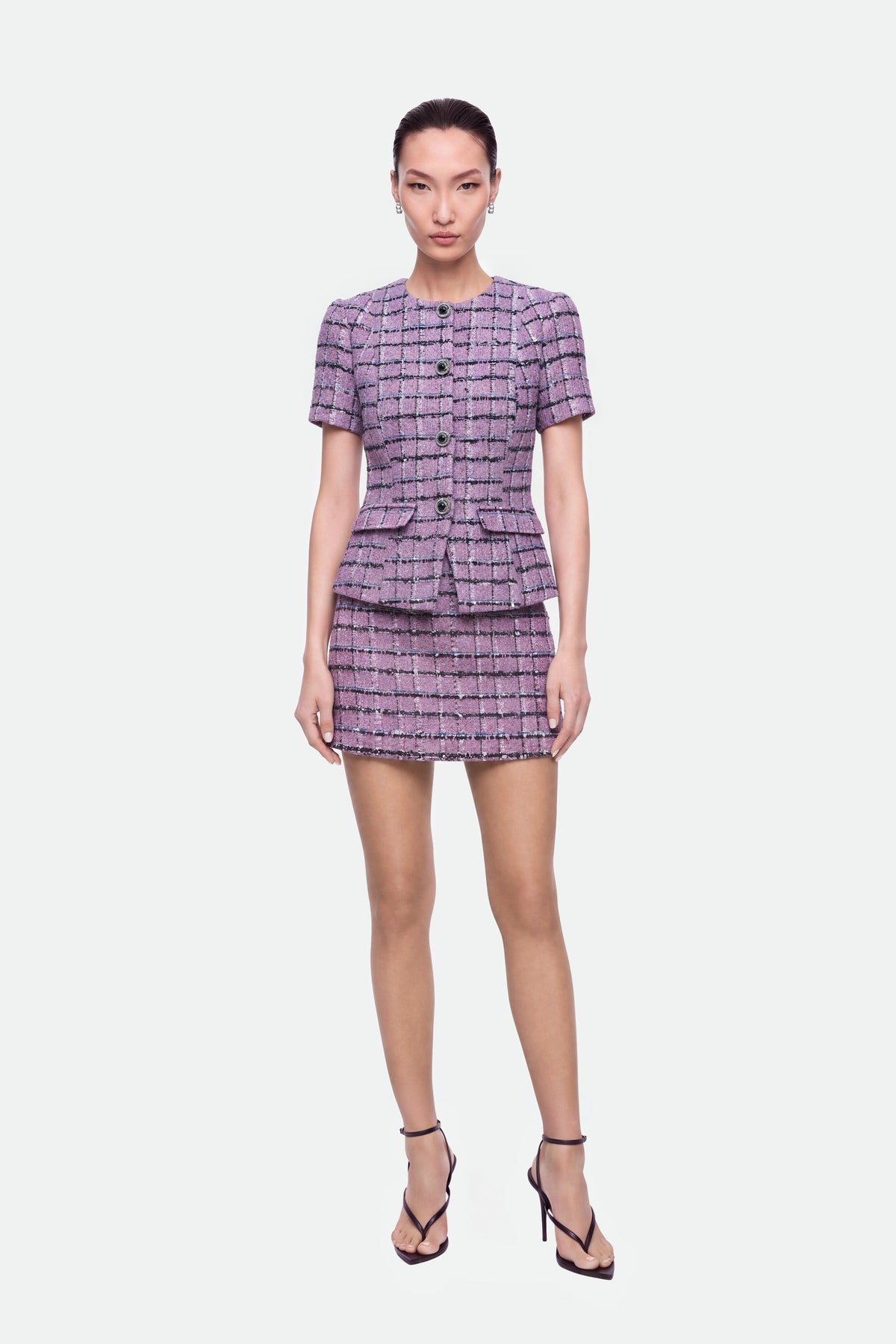 Tweed Mini Skirt