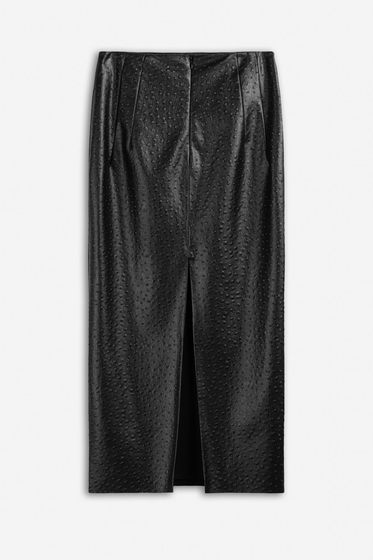 Faux Leather Pencil Skirt