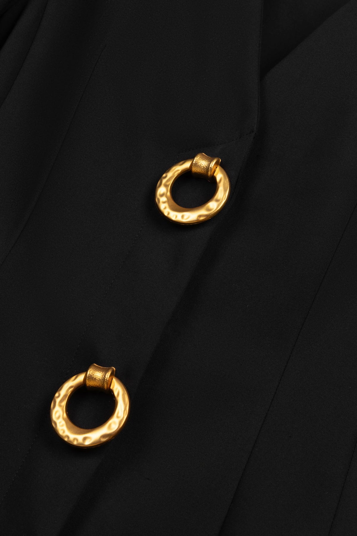 Ring Button Wrap Front Jacket