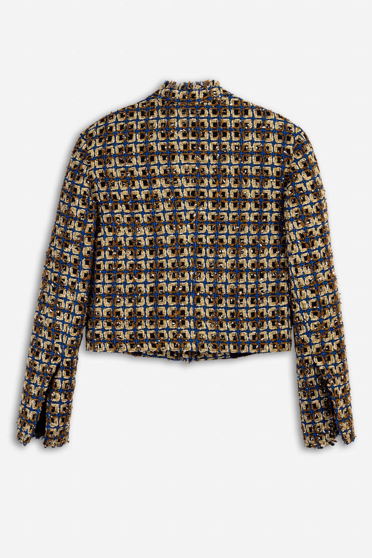Cropped Tweed Jacket