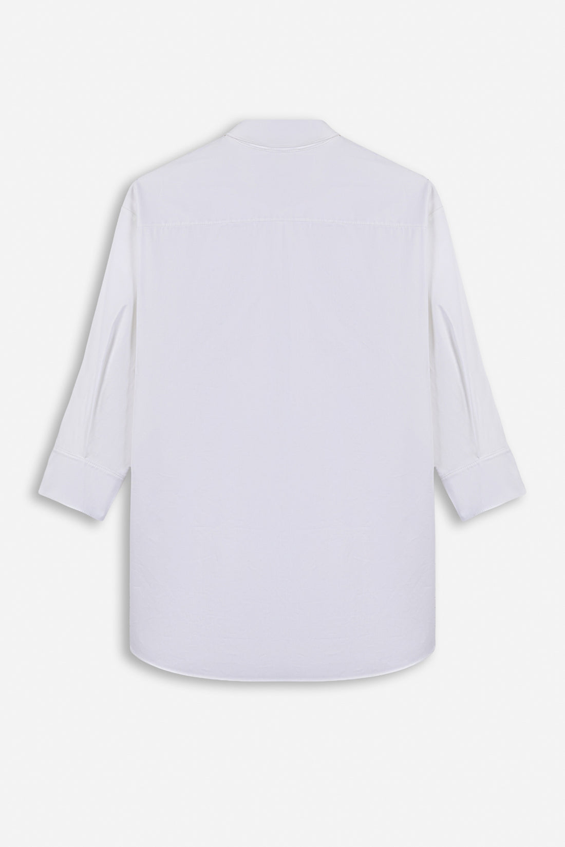 Zip Detail Relaxed Shirt