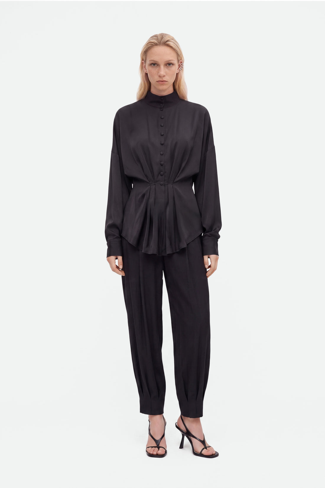 Belted Harem Trousers
