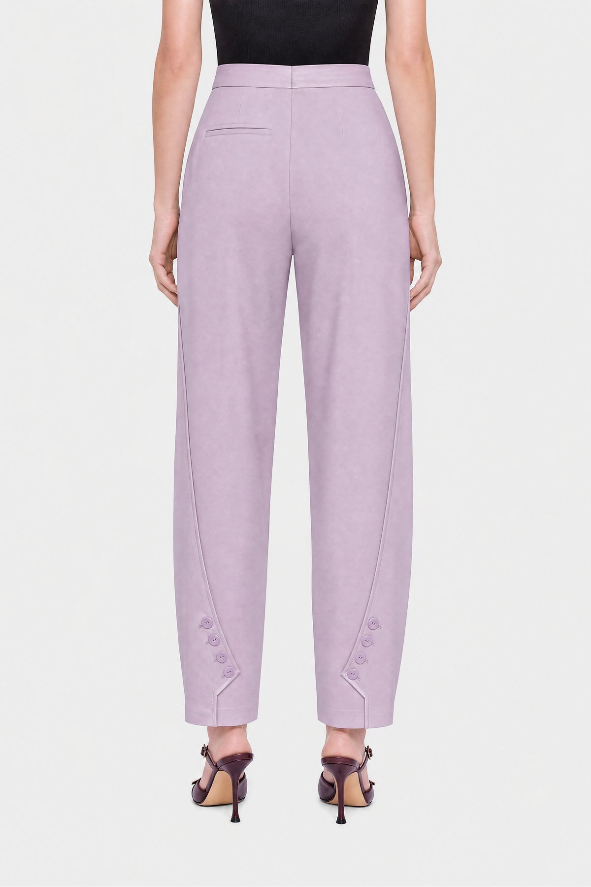High Waist Balloon Leg Trousers