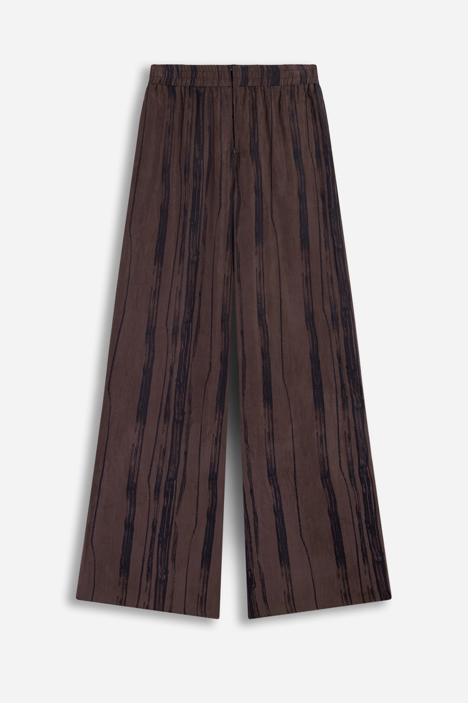 Printed Wide Leg Trousers