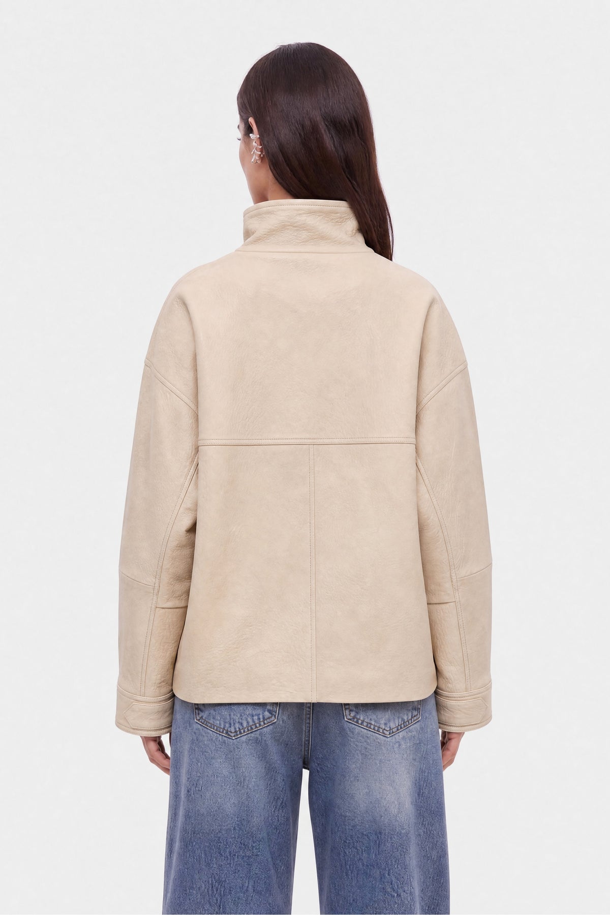 Oversized Shearling Jacket