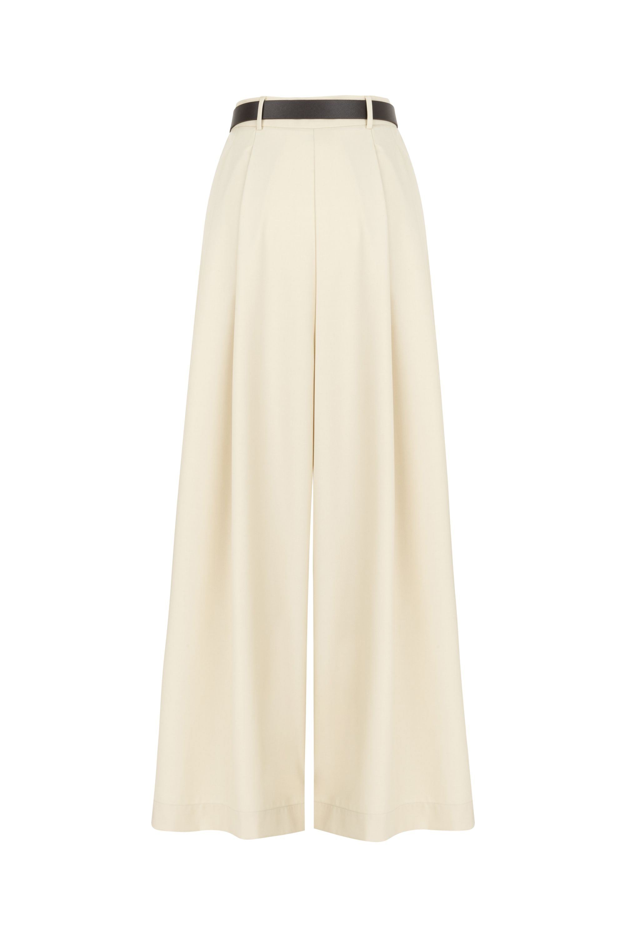 Belted Palazzo Trousers