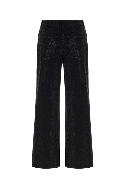 Stone Embroidered Jeans (Final Sale)