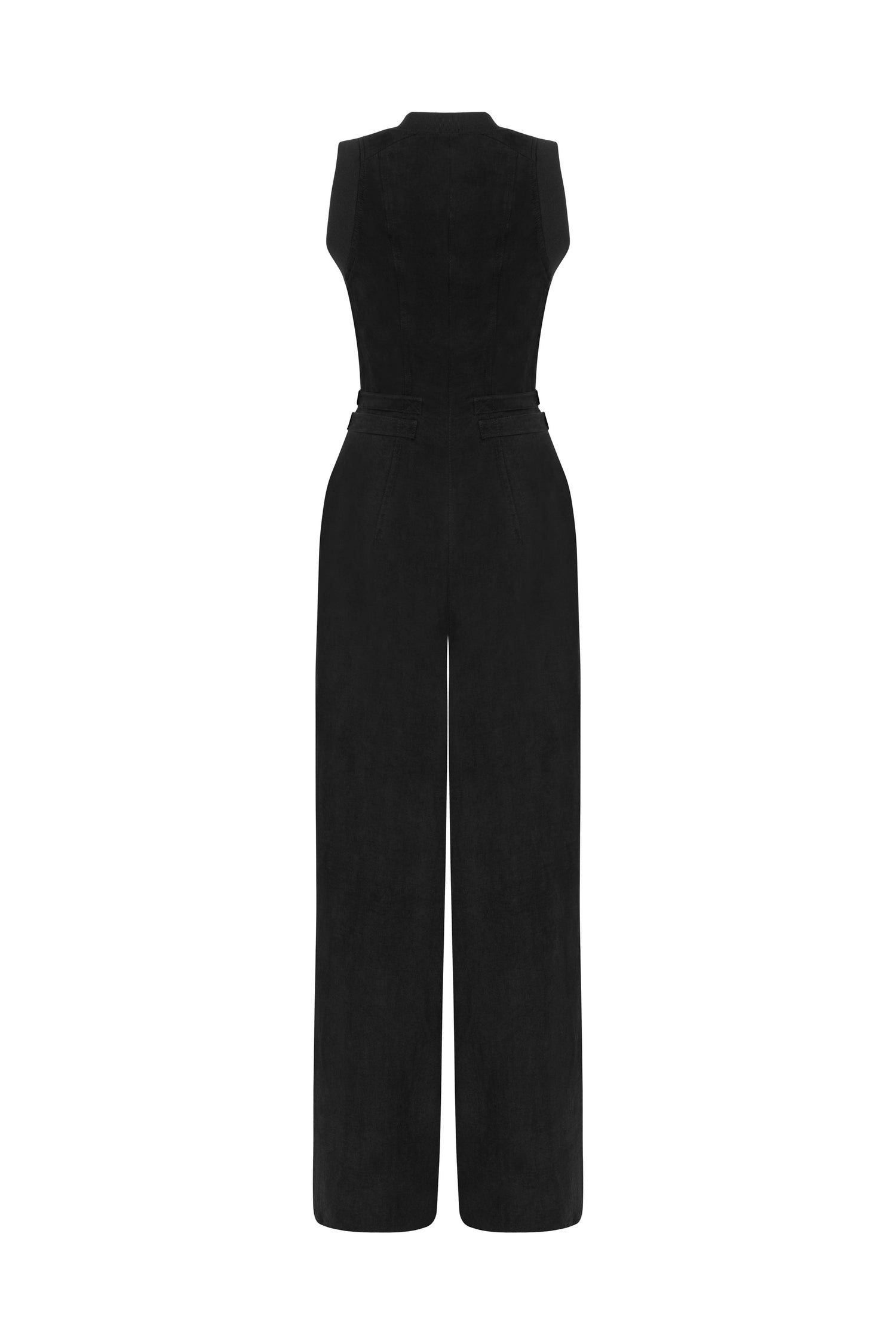 Bomber Neck Jumpsuit (Final Sale)