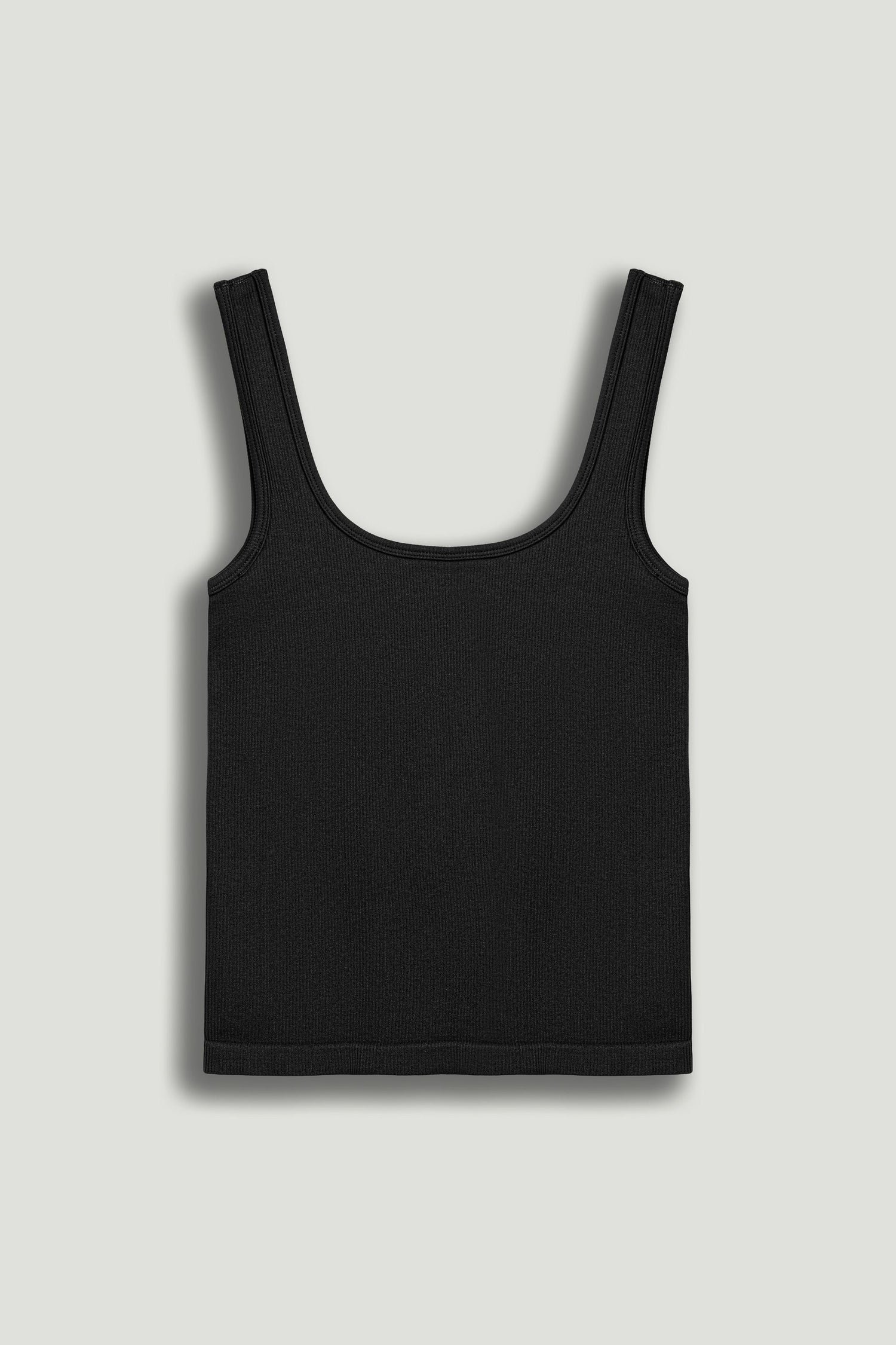 Black Printed Sleeveless Crop Top